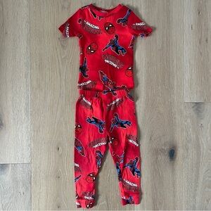 Marvel Spider-Man Toddler Boys Printed Pajama Set 3T
